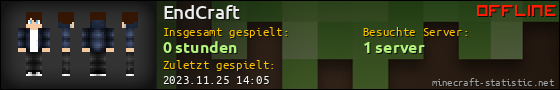 Benutzerleisten 560x90 für EndCraft