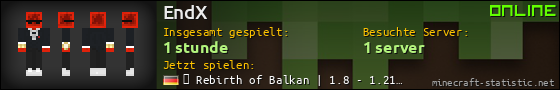 Benutzerleisten 560x90 für EndX