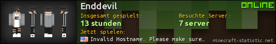 Benutzerleisten 560x90 für Enddevil