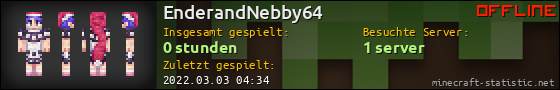 Benutzerleisten 560x90 für EnderandNebby64