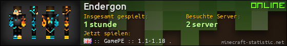 Benutzerleisten 560x90 für Endergon