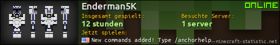 Benutzerleisten 560x90 für Enderman5K