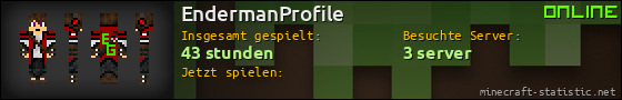 Benutzerleisten 560x90 für EndermanProfile