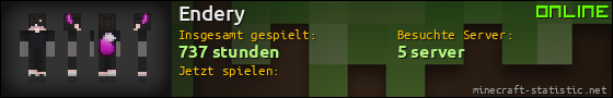 Benutzerleisten 560x90 für Endery