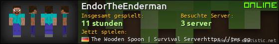 Benutzerleisten 560x90 für EndorTheEnderman