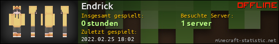 Benutzerleisten 560x90 für Endrick