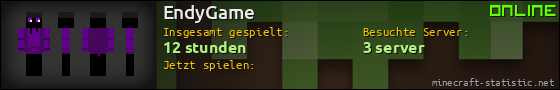 Benutzerleisten 560x90 für EndyGame