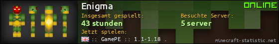 Benutzerleisten 560x90 für Enigma