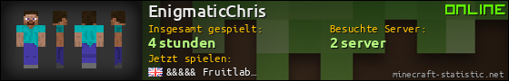 Benutzerleisten 560x90 für EnigmaticChris