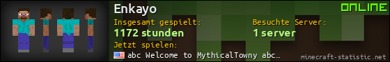 Benutzerleisten 560x90 für Enkayo