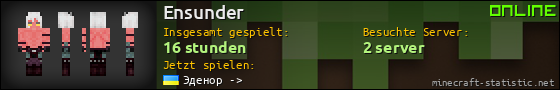 Benutzerleisten 560x90 für Ensunder