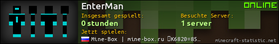 Benutzerleisten 560x90 für EnterMan
