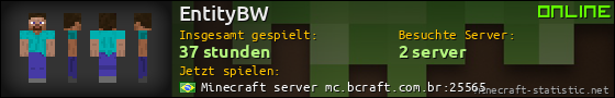 Benutzerleisten 560x90 für EntityBW