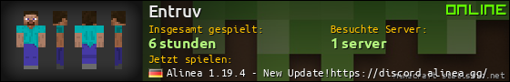 Benutzerleisten 560x90 für Entruv