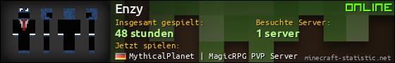 Benutzerleisten 560x90 für Enzy
