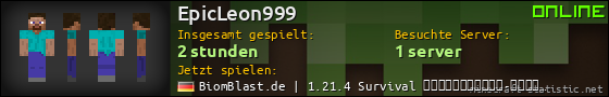 Benutzerleisten 560x90 für EpicLeon999