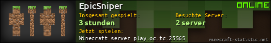 Benutzerleisten 560x90 für EpicSniper