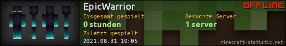 Benutzerleisten 560x90 für EpicWarrior