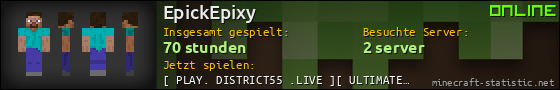 Benutzerleisten 560x90 für EpickEpixy