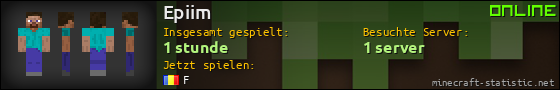 Benutzerleisten 560x90 für Epiim