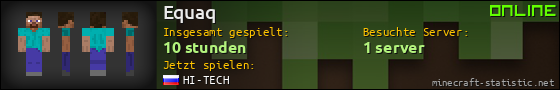 Benutzerleisten 560x90 für Equaq