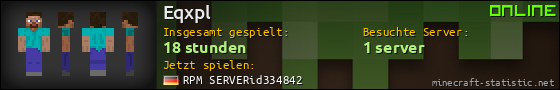 Benutzerleisten 560x90 für Eqxpl