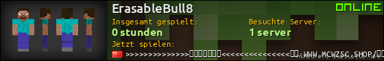 Benutzerleisten 560x90 für ErasableBull8