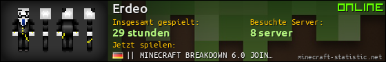 Benutzerleisten 560x90 für Erdeo
