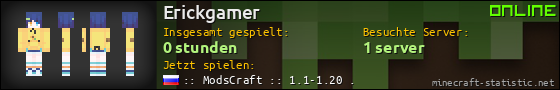 Benutzerleisten 560x90 für Erickgamer