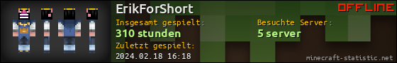 Benutzerleisten 560x90 für ErikForShort