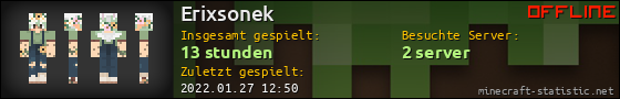 Benutzerleisten 560x90 für Erixsonek
