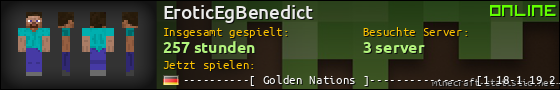 Benutzerleisten 560x90 für EroticEgBenedict