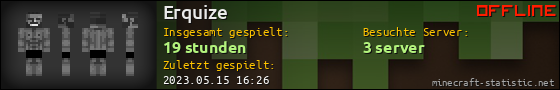 Benutzerleisten 560x90 für Erquize