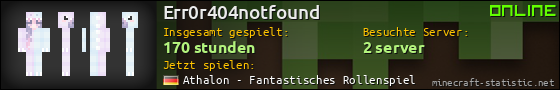 Benutzerleisten 560x90 für Err0r404notfound