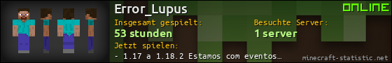 Benutzerleisten 560x90 für Error_Lupus