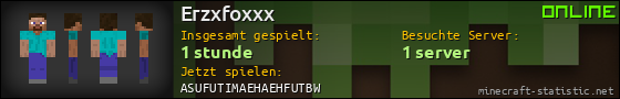 Benutzerleisten 560x90 für Erzxfoxxx