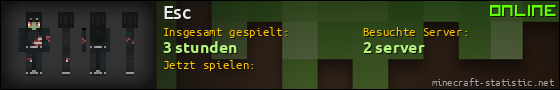 Benutzerleisten 560x90 für Esc