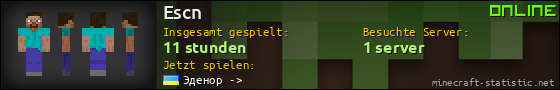 Benutzerleisten 560x90 für Escn