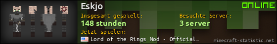 Benutzerleisten 560x90 für Eskjo
