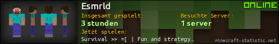 Benutzerleisten 560x90 für Esmrld