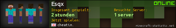 Benutzerleisten 560x90 für Esqx