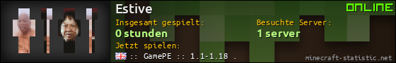 Benutzerleisten 560x90 für Estive
