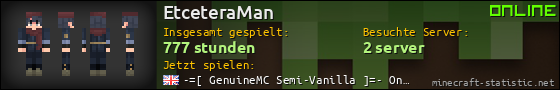 Benutzerleisten 560x90 für EtceteraMan