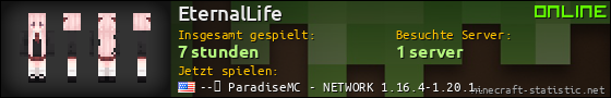 Benutzerleisten 560x90 für EternalLife