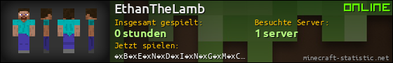 Benutzerleisten 560x90 für EthanTheLamb