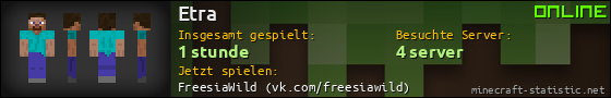 Benutzerleisten 560x90 für Etra
