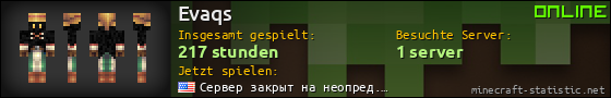 Benutzerleisten 560x90 für Evaqs
