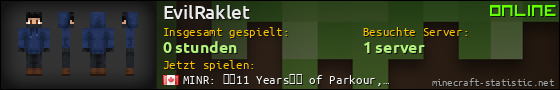 Benutzerleisten 560x90 für EvilRaklet