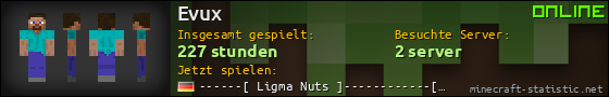 Benutzerleisten 560x90 für Evux