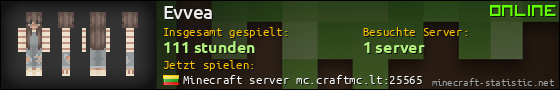 Benutzerleisten 560x90 für Evvea